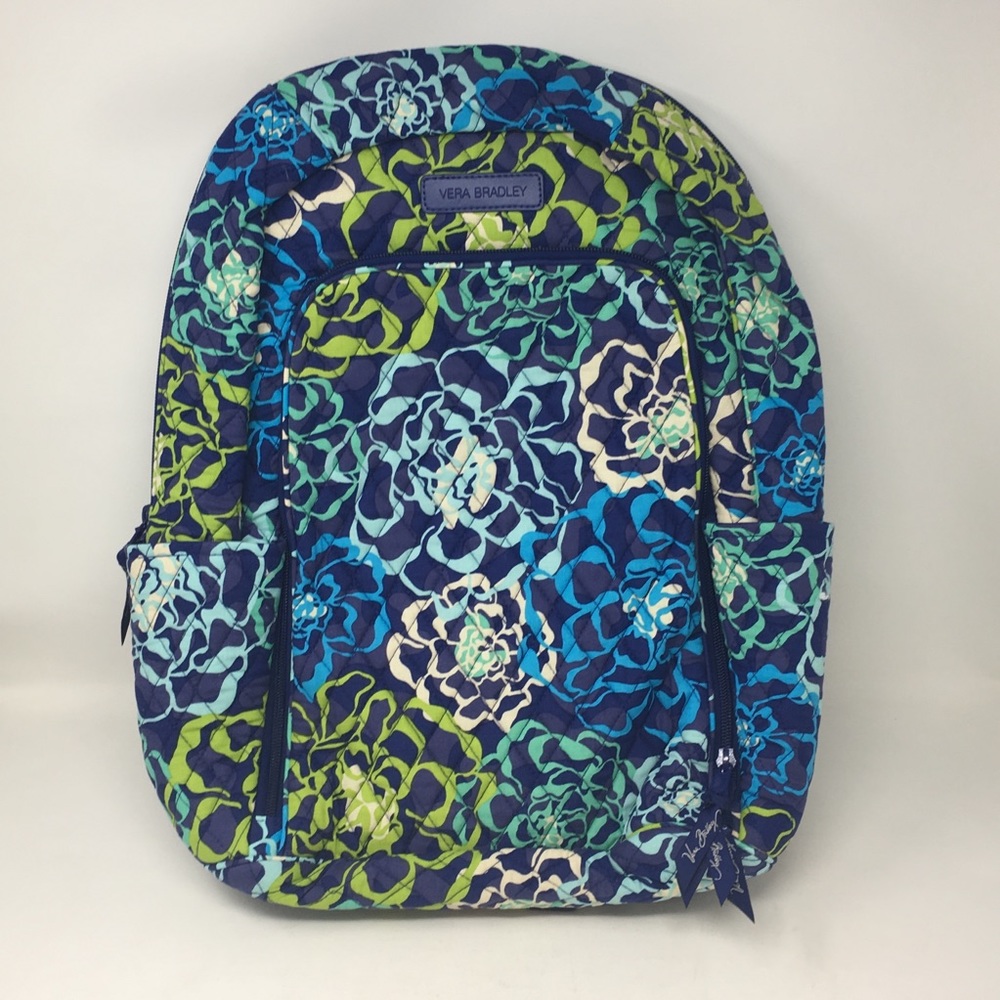 Vera Bradley Laptop Backpack Katalina Blues